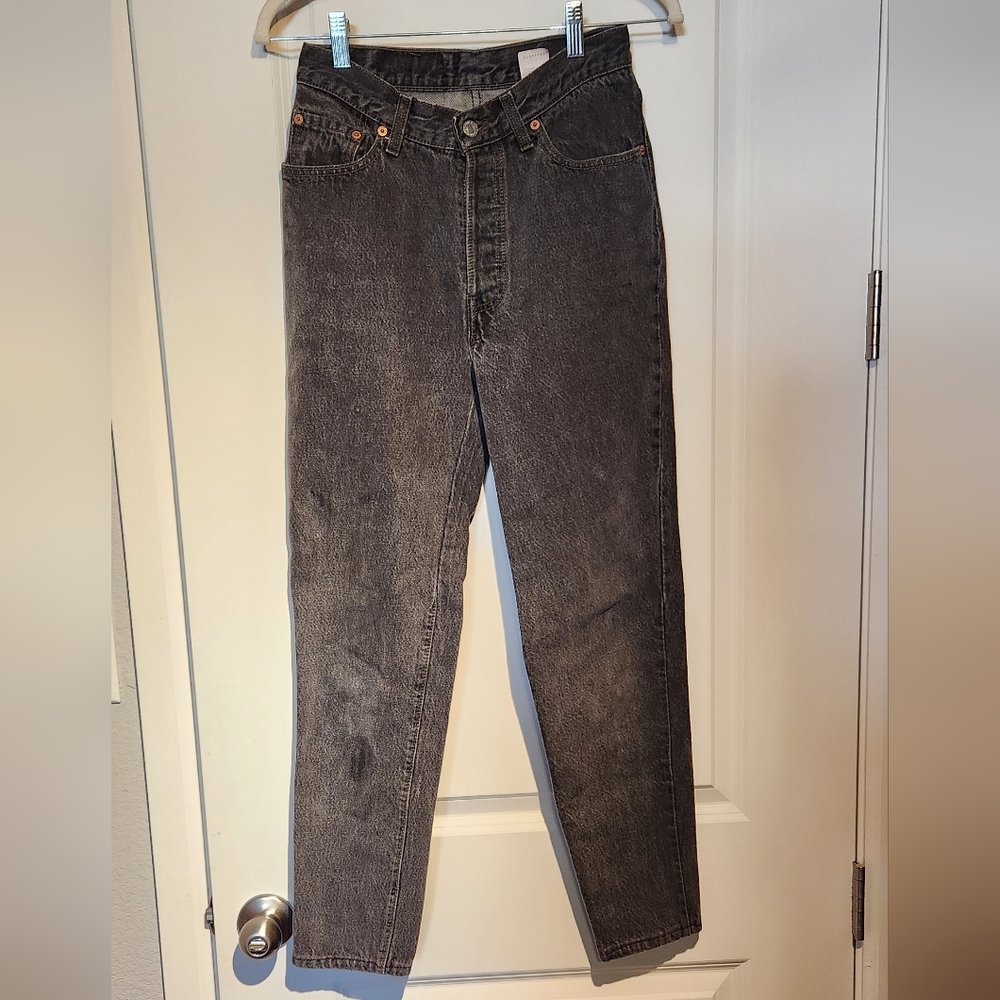 Levi's button fly jeans